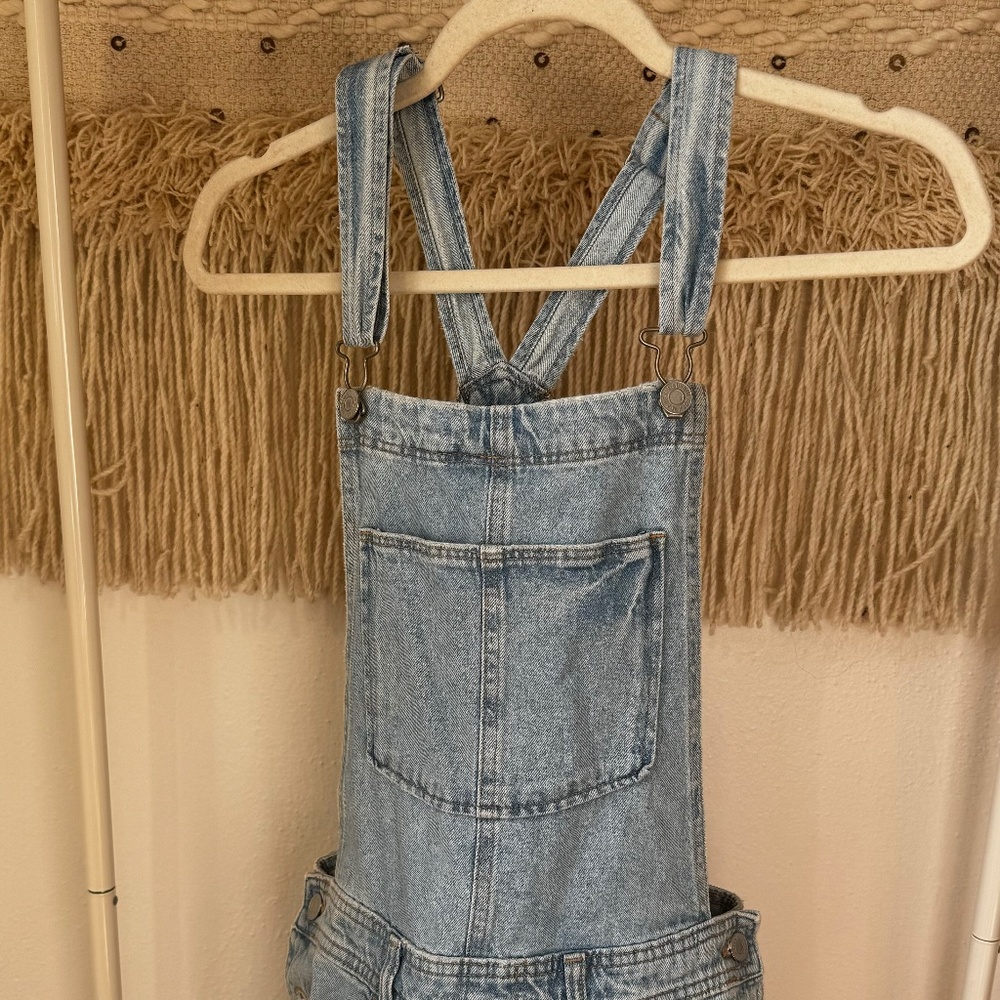 Light Denim Overalls